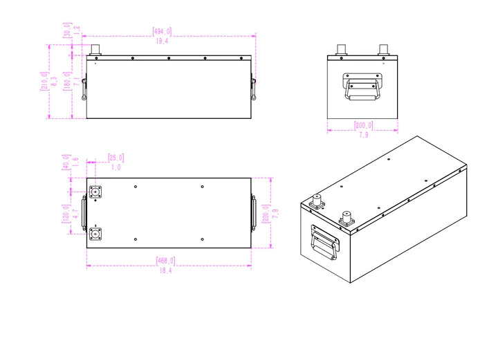 SOK 24V 100ah LifePo4 Battery