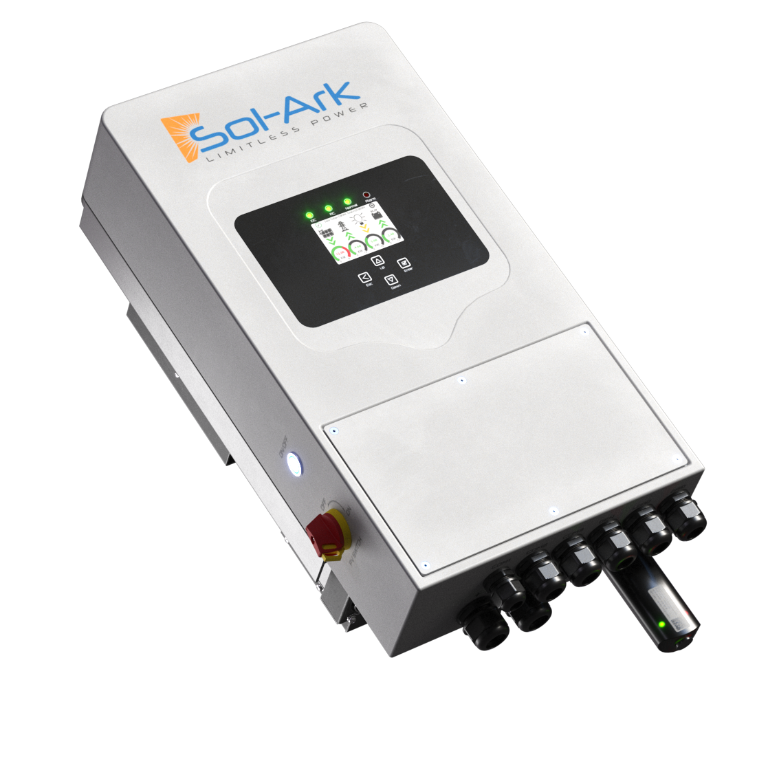 Sol-Ark 5K-1P-N | 120V | All In One Inverter | 48V Battery | 2 MPPT Inputs | 5kW Output | 10.4kW PV Input