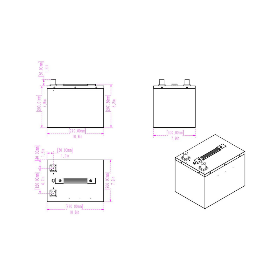 SOK 100Ah 12 Volt - Heated LiFePO4 Lithium Battery - Now in Canada! (Pre-Order) - Off Grid B.C.