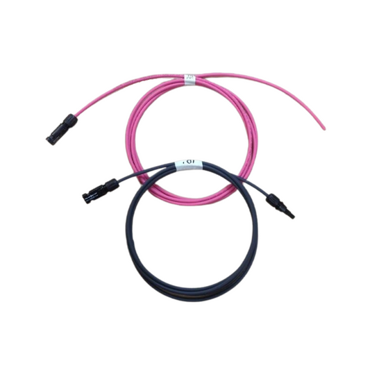MC4 Black Solar Module Negative Home Run Cable 100 foot - Black - Off Grid B.C.