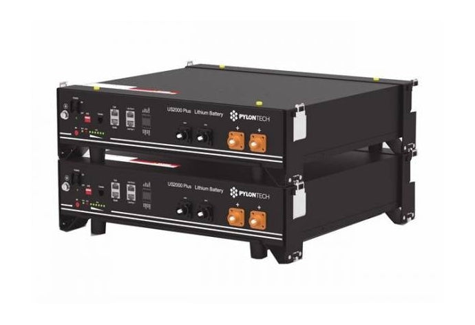 Pylontech - 74Ah LiFePO4 Server Rack Battery | Lithium | 48V | 74Ah | 3.552 kWh
