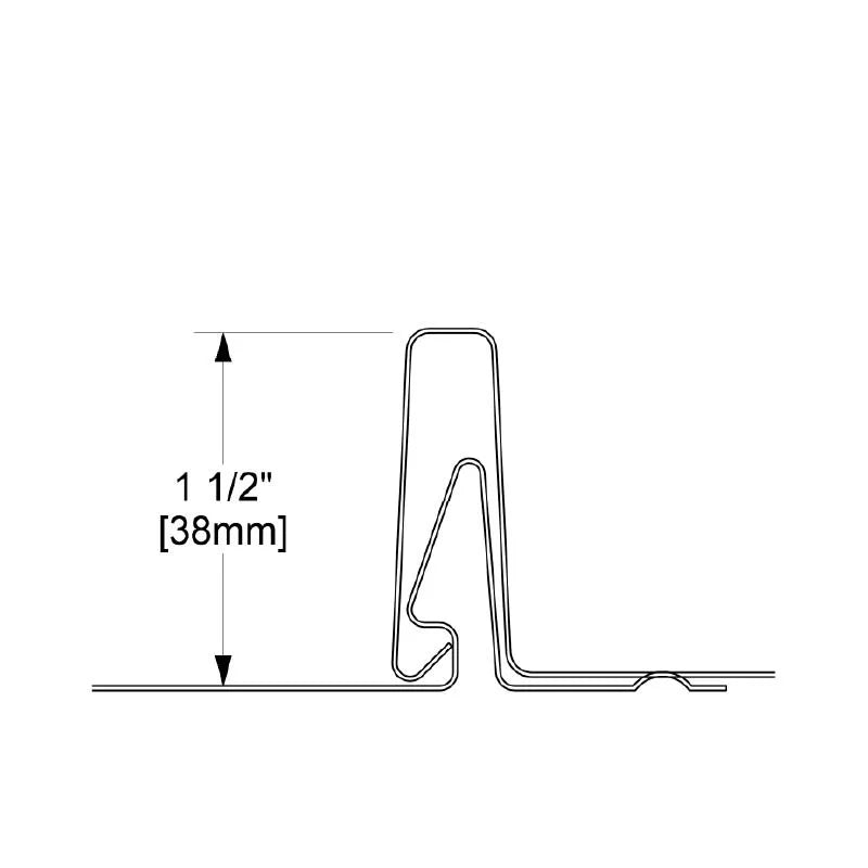 S-5 Standing Seam Clamp Type N 1.5 | for mounting solar panels on metal roofs