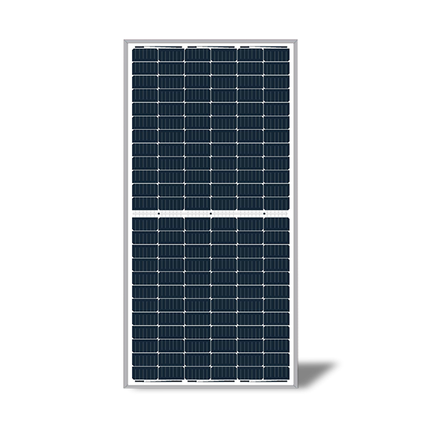 455W 72/144 Cell Half Cut Silver Frame/White Backsheet 1.4 meter cable - Off Grid B.C.