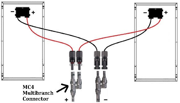 MC4 MMF FFM Parallel Connectors | Pair - Off Grid B.C.