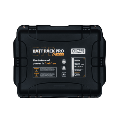 BPP - Batt Pack Pro | Portable Inverter Charger Battery | 5.1kWh Battery | 5000W Output | Split Phase