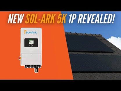 Sol-Ark 5K-1P-N | 120V | All In One Inverter | 48V Battery | 2 MPPT Inputs | 5kW Output | 10.4kW PV Input