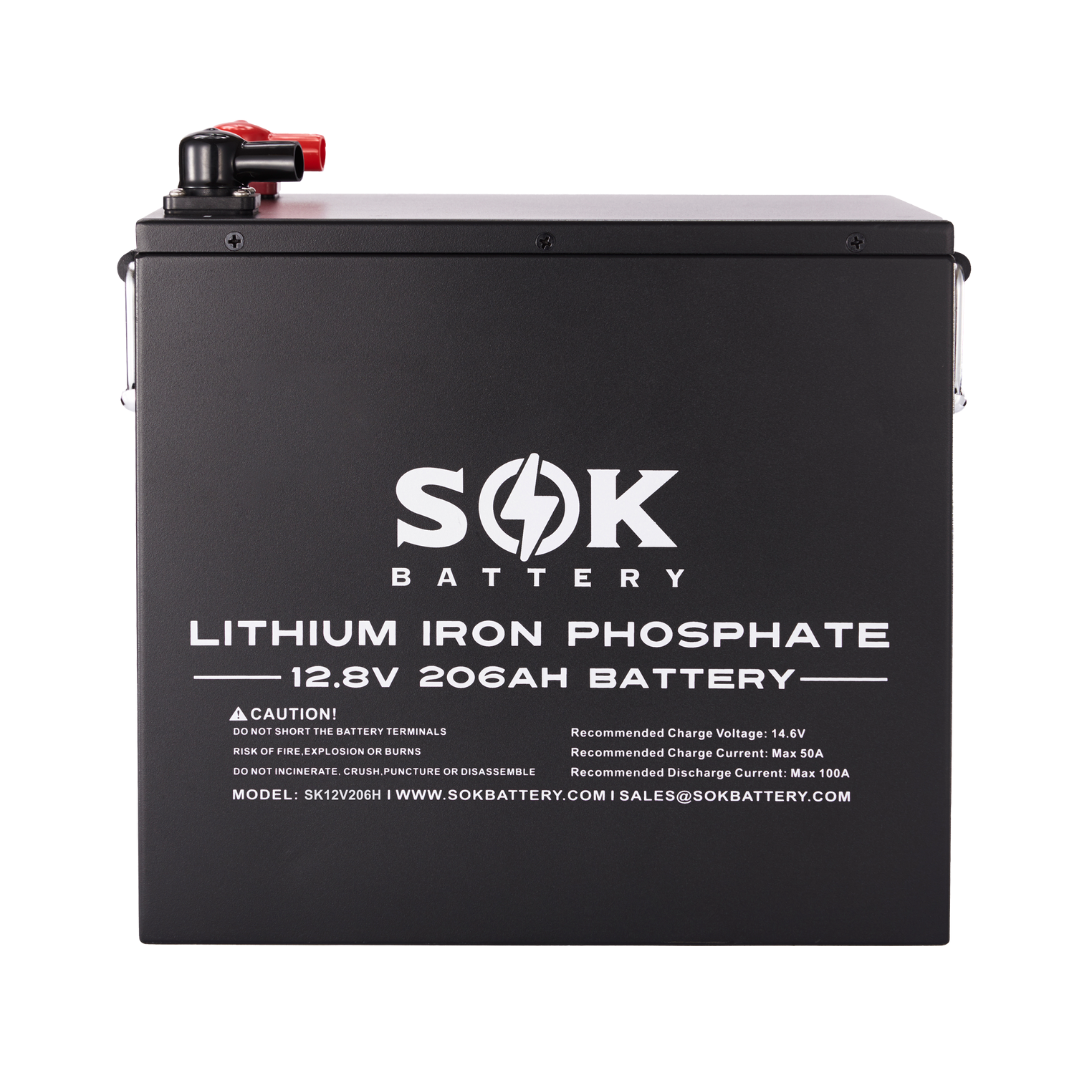 SOK 12V 206ah HEATED LifePo4 Battery - Now in Canada! (Pre-order) - Off Grid B.C.