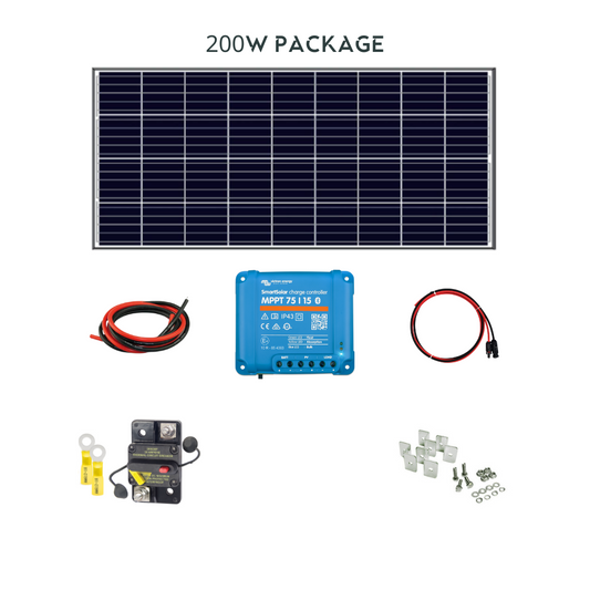 200W Solar Kit - Off Grid B.C.