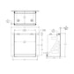 Wall Mount Bracket - 3.8kWhr - Off Grid B.C.