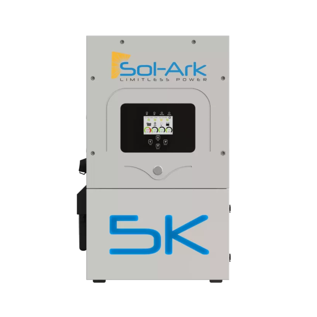Sol-Ark 5K 120/240V | All In One Inverter | 2 MPPT Inputs | 5000W - Off Grid B.C.