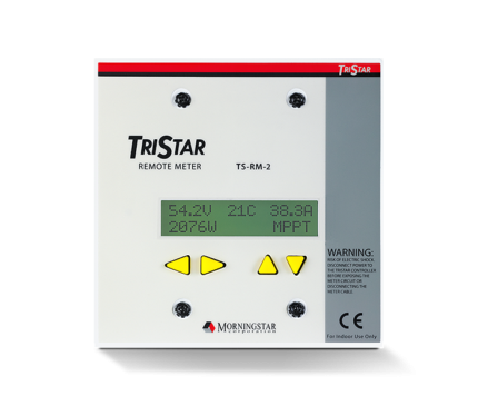 Tristar Digital MPPT Remote Meter - Off Grid B.C.